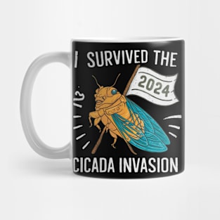 i survived the 2024 Cicada Invasion Mug